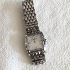 Raymond Weil watch Silver with diamonds